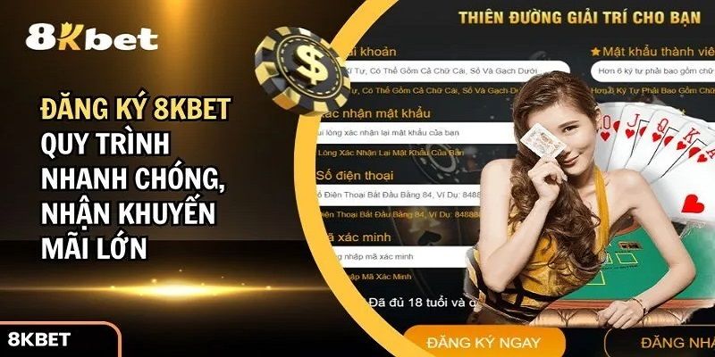 Lợi ích của hội viên sau khi đăng ký 8kbet thành công